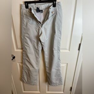 NILS ski snow pants off white size 6